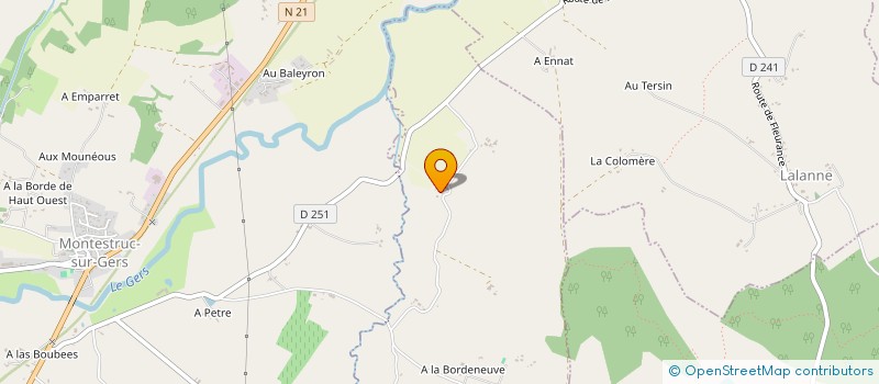 localisation de l'entreprise MADAME CORINNE CAZAUX à TOURRENQUETS