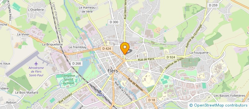 localisation de l'entreprise MADAME CORINNE CHAMPETIER à FLERS