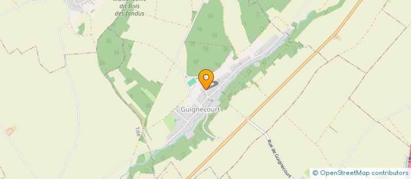 localisation de l'entreprise MADAME CORINNE CHANTAL BRUNEAU  ABBEVILLE-SAINT-LUCIEN