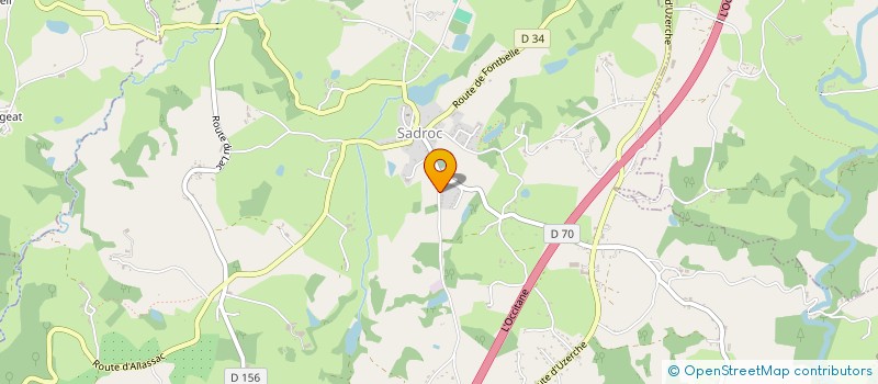 localisation de l'entreprise MADAME CORINNE CHAPELOTTE  SADROC