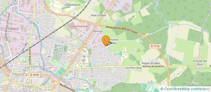 localisation de l'entreprise MADAME CORINNE CHAPUY à BOURG-EN-BRESSE