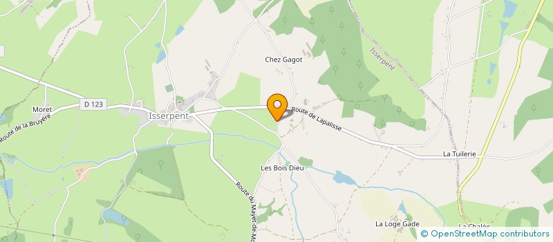 localisation de l'entreprise MADAME CORINNE CHARLIER  ARFEUILLES