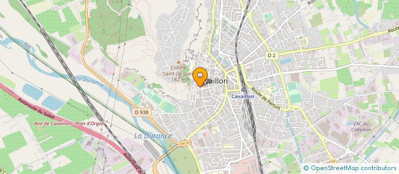 localisation de l'entreprise MADAME CORINNE CHASTAN  CAVAILLON