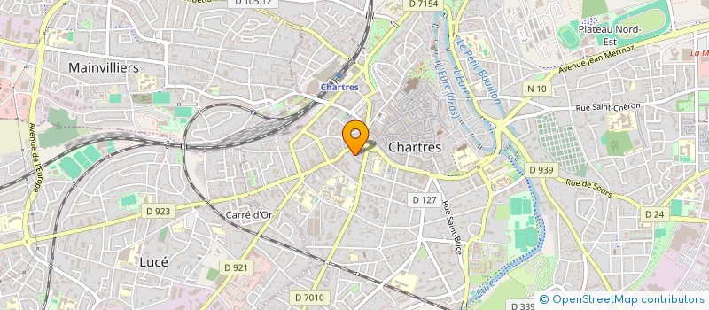 localisation de l'entreprise MADAME CORINNE CHAUVEAU à CHARTRES