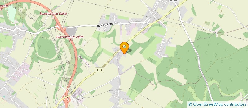 localisation de l'entreprise MADAME CORINNE CHAUVINEAU  MONTAMISE