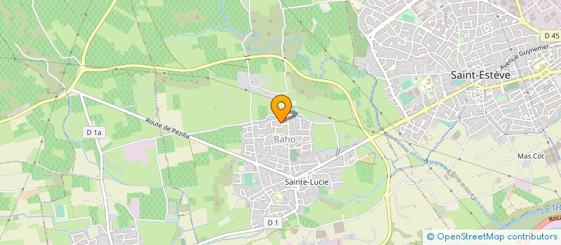 localisation de l'entreprise MADAME CORINNE CHAVERNAC  BAHO