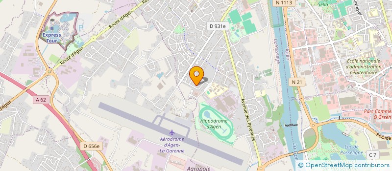 localisation de l'entreprise MADAME CORINNE CHEVIGNY  LE PASSAGE