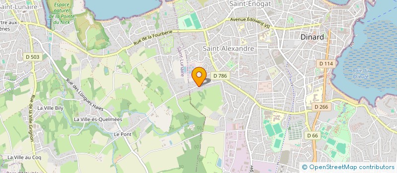 localisation de l'entreprise MADAME CORINNE CHEVRETON  DINARD