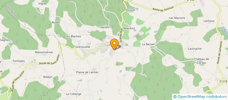 localisation de l'entreprise MADAME CORINNE CHIFFLET  SAINT-FELICIEN