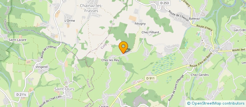 localisation de l'entreprise MADAME CORINNE CLAUDE DEPRET  CUSY