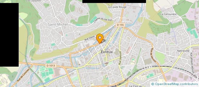 localisation de l'entreprise MADAME CORINNE CLAUDEL à EVREUX
