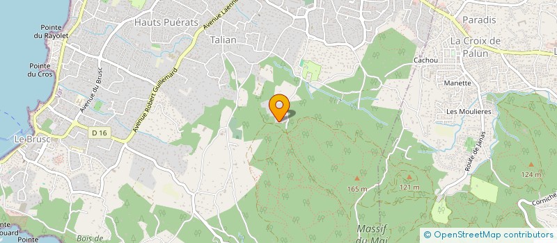 localisation de l'entreprise MADAME CORINNE COCCHIA à SIX-FOURS-LES-PLAGES