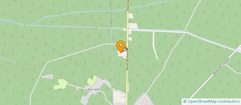 localisation de l'entreprise MADAME CORINNE COCUREAU  CARCANS