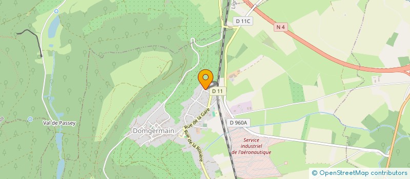 localisation de l'entreprise MADAME CORINNE COLAS  DOMGERMAIN