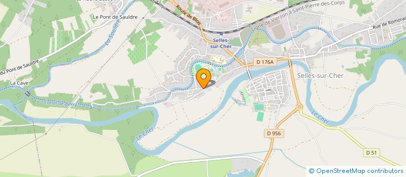 localisation de l'entreprise MADAME CORINNE COLETTE  SELLES-SUR-CHER