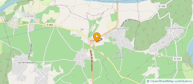 localisation de l'entreprise MADAME CORINNE COOK  MASSANES