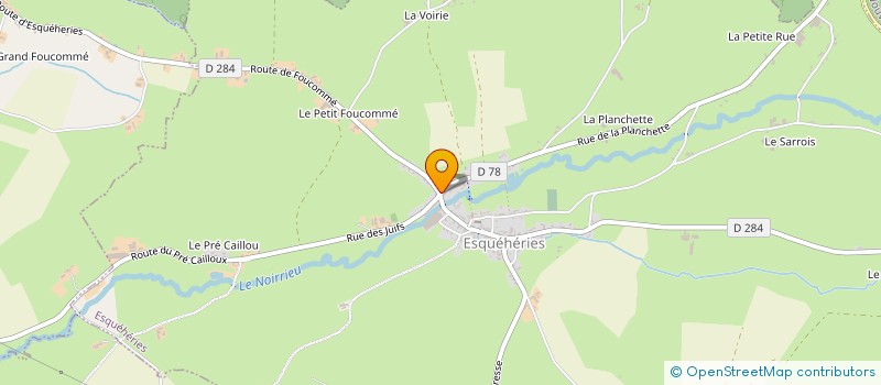 localisation de l'entreprise MADAME CORINNE COPIN  ESQUEHERIES