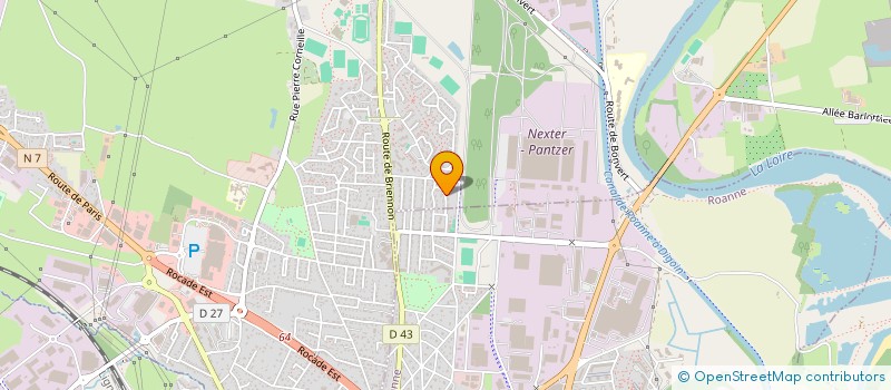 localisation de l'entreprise MADAME CORINNE CORREIA  MABLY