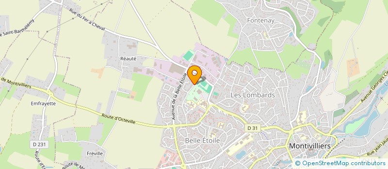 localisation de l'entreprise MADAME CORINNE COUDANT  MONTIVILLIERS