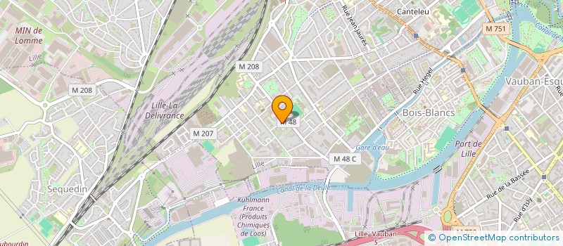 localisation de l'entreprise MADAME CORINNE COURTECUISSE  LILLE