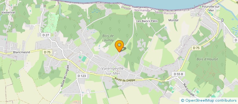 localisation de l'entreprise MADAME CORINNE CRAMPON  VARENGEVILLE-SUR-MER