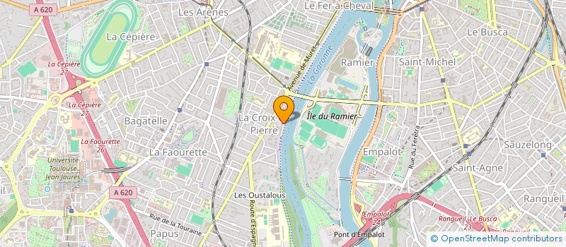 localisation de l'entreprise MADAME CORINNE CROSETTO à TOULOUSE