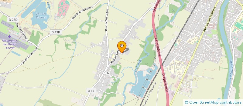 localisation de l'entreprise MADAME CORINNE CUCCHI  MURET