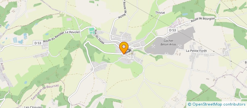 localisation de l'entreprise MADAME CORINNE DA COSTA  ARTAS