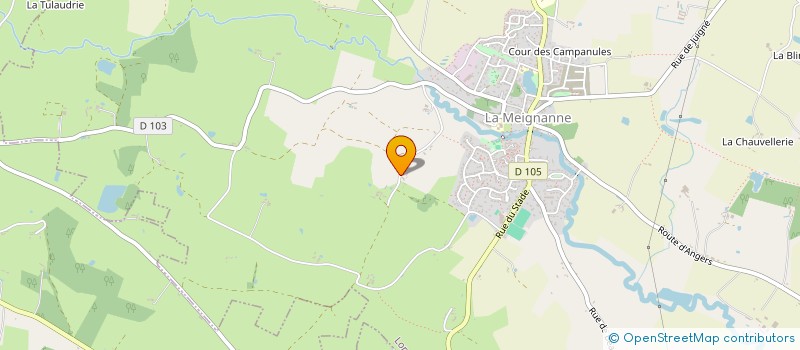 localisation de l'entreprise MADAME CORINNE DANO à LONGUENEE-EN-ANJOU