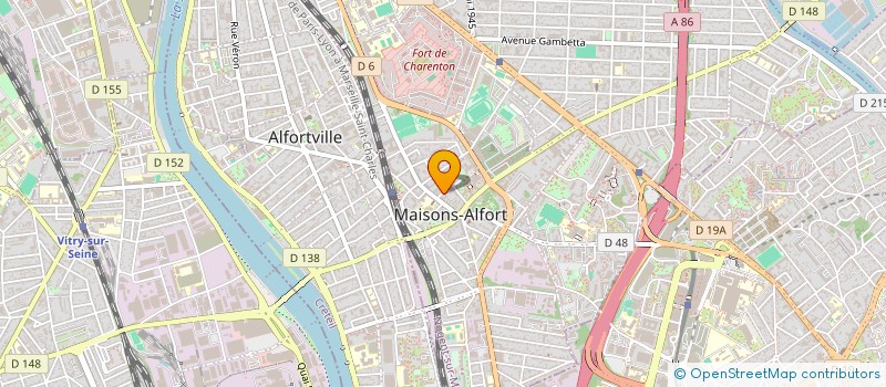 localisation de l'entreprise MADAME CORINNE DANTIN à MAISONS-ALFORT