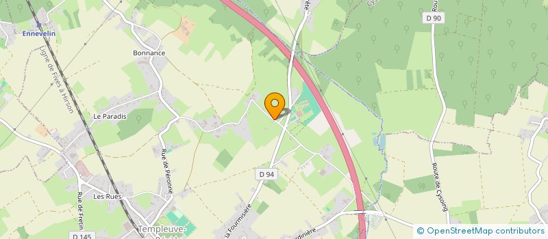 localisation de l'entreprise MADAME CORINNE DEBAISIEUX  TEMPLEUVE-EN-PEVELE