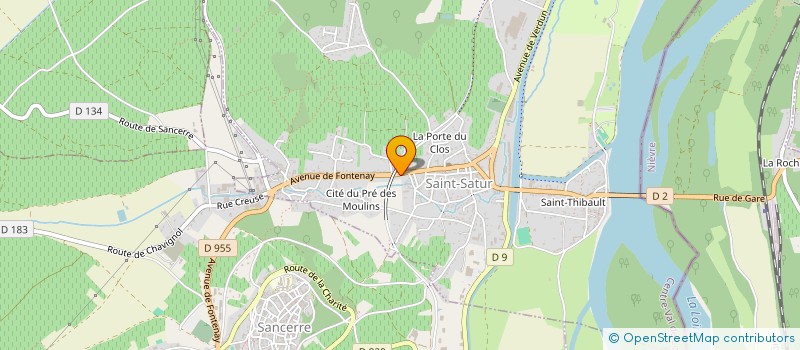 localisation de l'entreprise MADAME CORINNE DECOUX à SAINT-SATUR