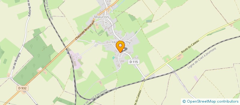 localisation de l'entreprise MADAME CORINNE DEFREMONT  REUMONT