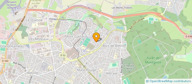 localisation de l'entreprise MADAME CORINNE DEHAYS  LE HAVRE