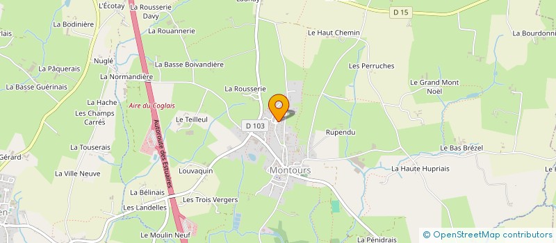 localisation de l'entreprise MADAME CORINNE DEJAS  VAL-COUESNON