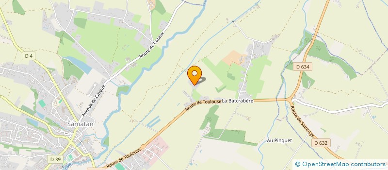 localisation de l'entreprise MADAME CORINNE DELECROIX  SAMATAN