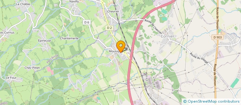 localisation de l'entreprise MADAME CORINNE DELON  CORNIER