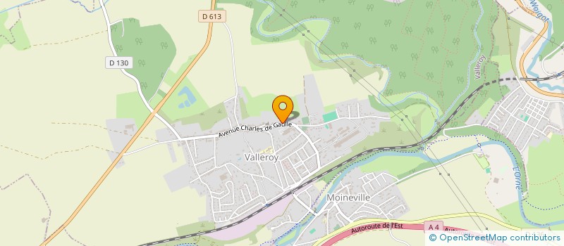 localisation de l'entreprise MADAME CORINNE DEMANGE  VALLEROY