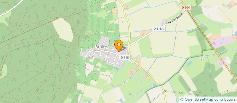 localisation de l'entreprise MADAME CORINNE DEMANGE  BRULEY