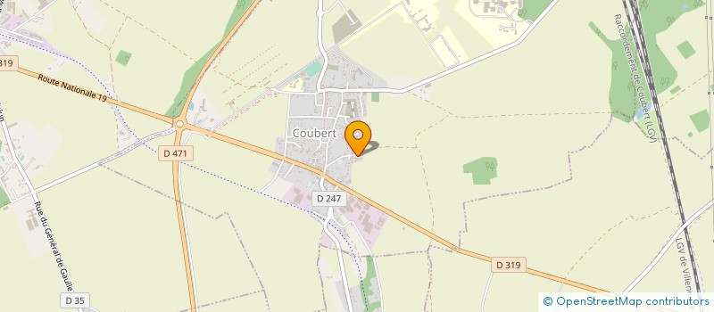 localisation de l'entreprise MADAME CORINNE DERCOURT  COUBERT