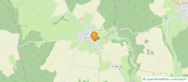 localisation de l'entreprise MADAME CORINNE DESEINE  LAVIGNEY