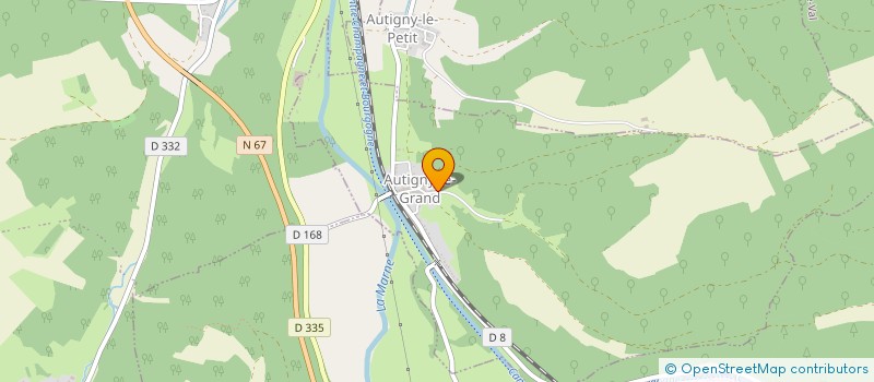 localisation de l'entreprise MADAME CORINNE DESMET à AUTIGNY-LE-GRAND