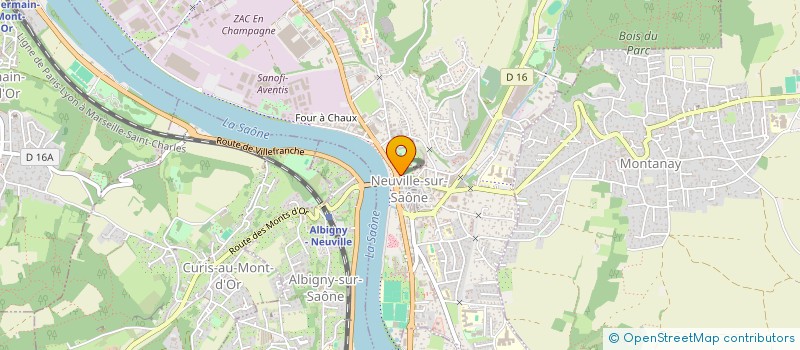 localisation de l'entreprise MADAME CORINNE DESPERT  ALBIGNY-SUR-SAONE