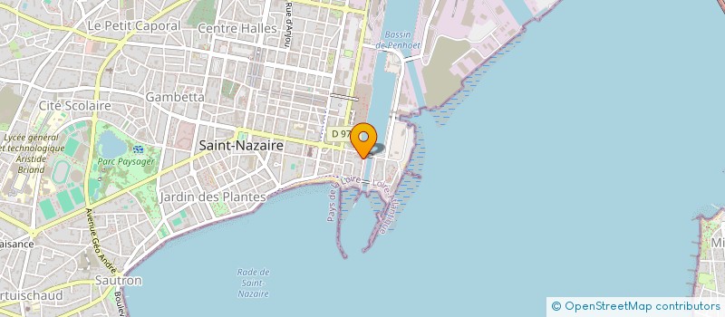 localisation de l'entreprise MADAME CORINNE DESPRES  SAINT-NAZAIRE