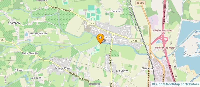 localisation de l'entreprise MADAME CORINNE DESSEIGNE  ARNAS