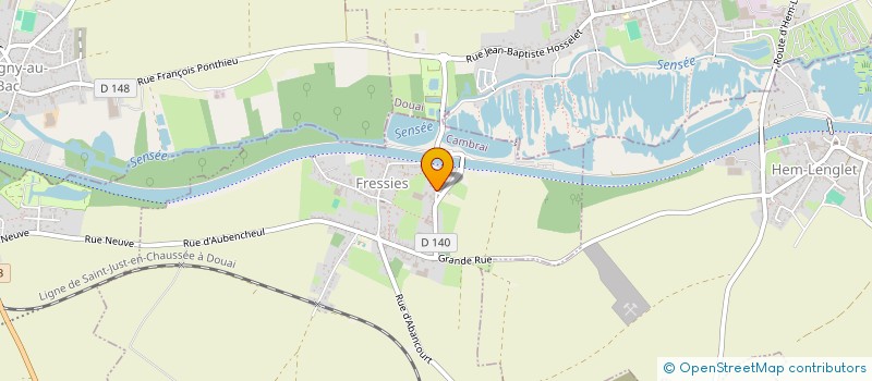 localisation de l'entreprise MADAME CORINNE DESSERY  FRESSIES