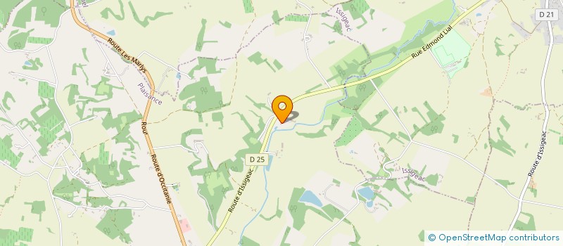 localisation de l'entreprise MADAME CORINNE DEVAUX  PLAISANCE