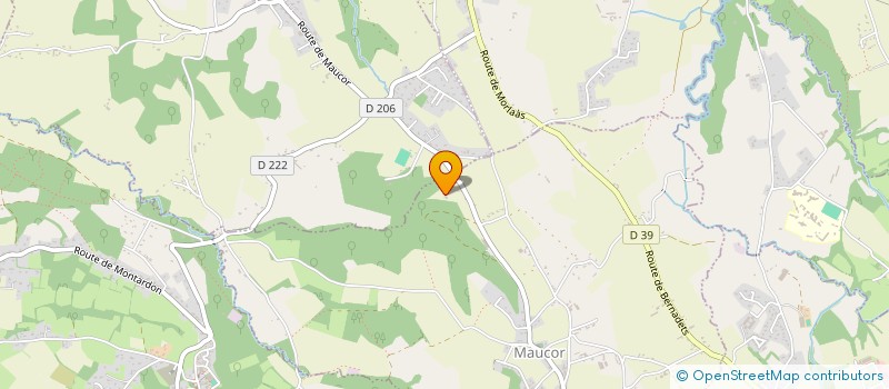 localisation de l'entreprise MADAME CORINNE DOIN  MAUCOR