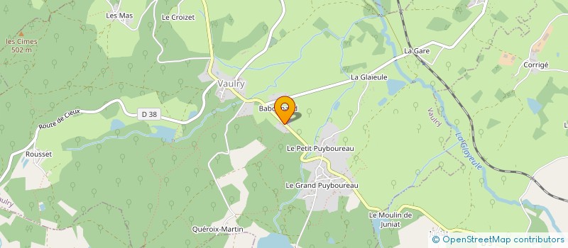 localisation de l'entreprise MADAME CORINNE DONY à VAULRY