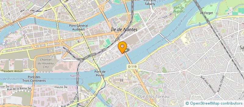 localisation de l'entreprise MADAME CORINNE DOUARRE  NANTES